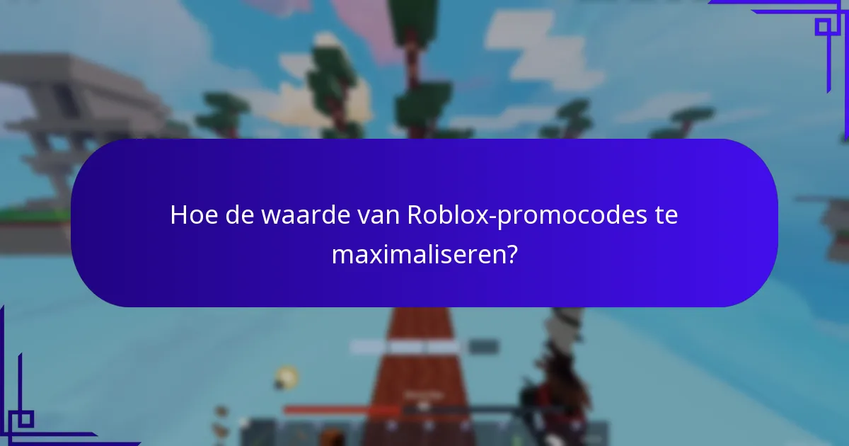 Welke items met beperkte voorraad zijn beschikbaar via Roblox-promocodes?
