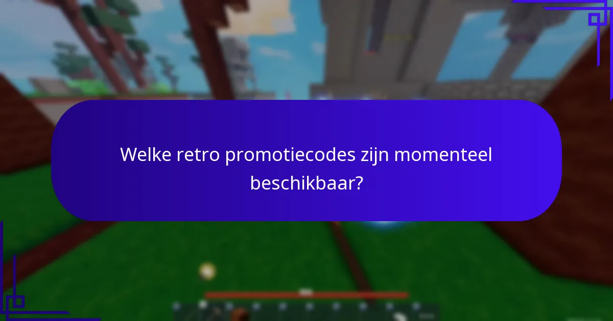 Hoe verhouden retro promotiecodes zich tot huidige codes?